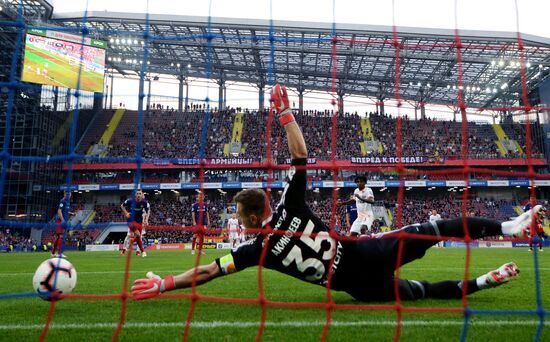 Russian Football Premier League. CSKA vs. Ural