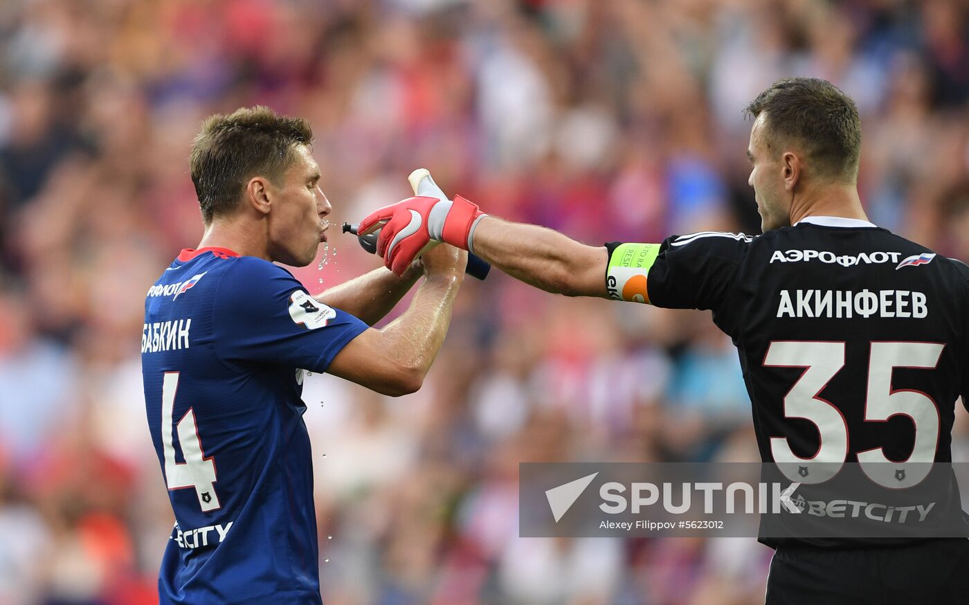 Russian Football Premier League. CSKA vs. Ural