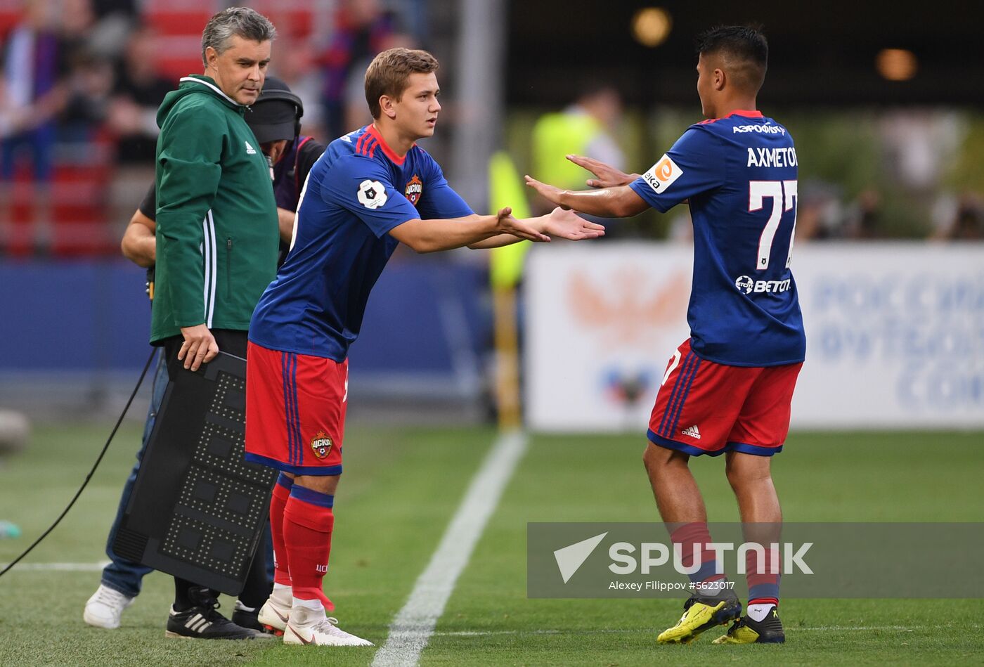 Russian Football Premier League. CSKA vs. Ural