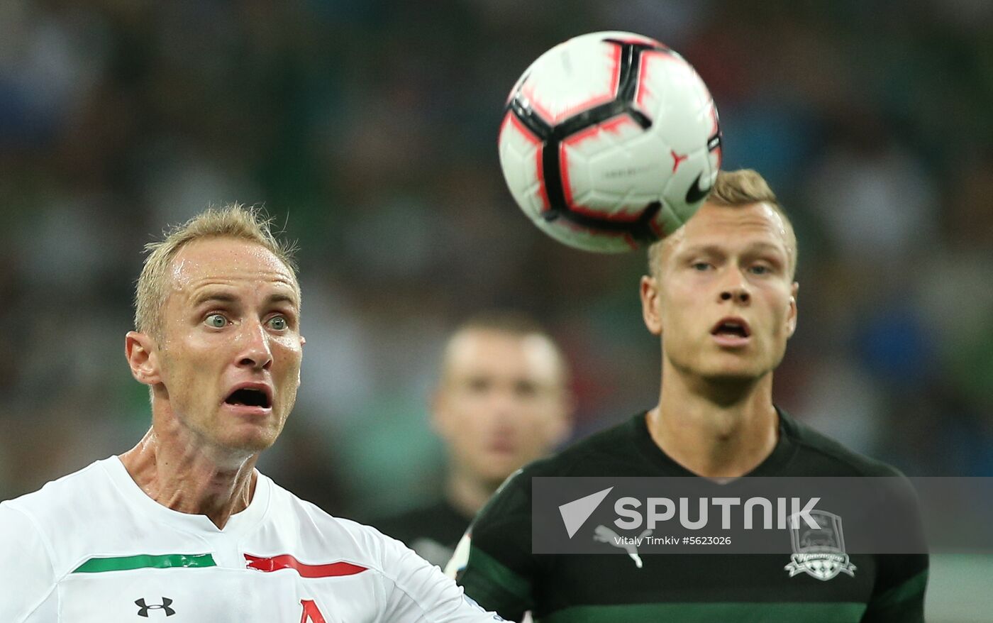 Football. Russian Premier League. Krasnodar vs. Lokomotiv