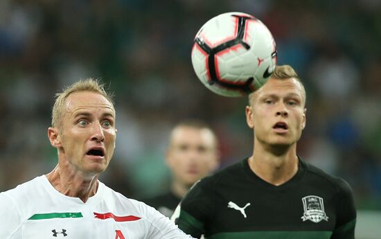 Football. Russian Premier League. Krasnodar vs. Lokomotiv
