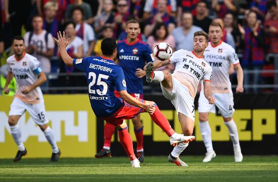 Russian Football Premier League. CSKA vs. Ural