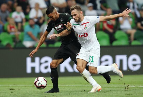 Football. Russian Premier League. Krasnodar vs. Lokomotiv