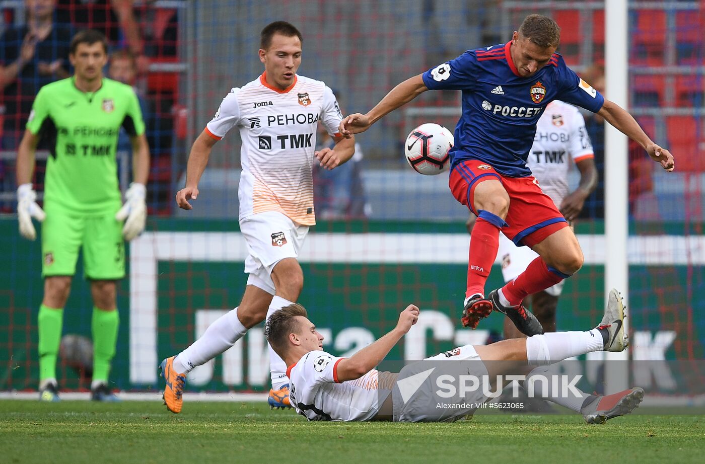 Russian Football Premier League. CSKA vs. Ural