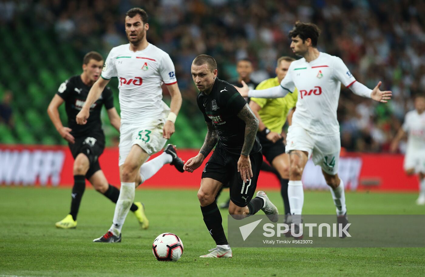 Football. Russian Premier League. Krasnodar vs. Lokomotiv