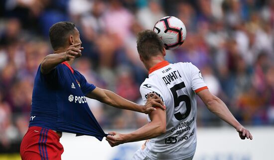 Russian Football Premier League. CSKA vs. Ural