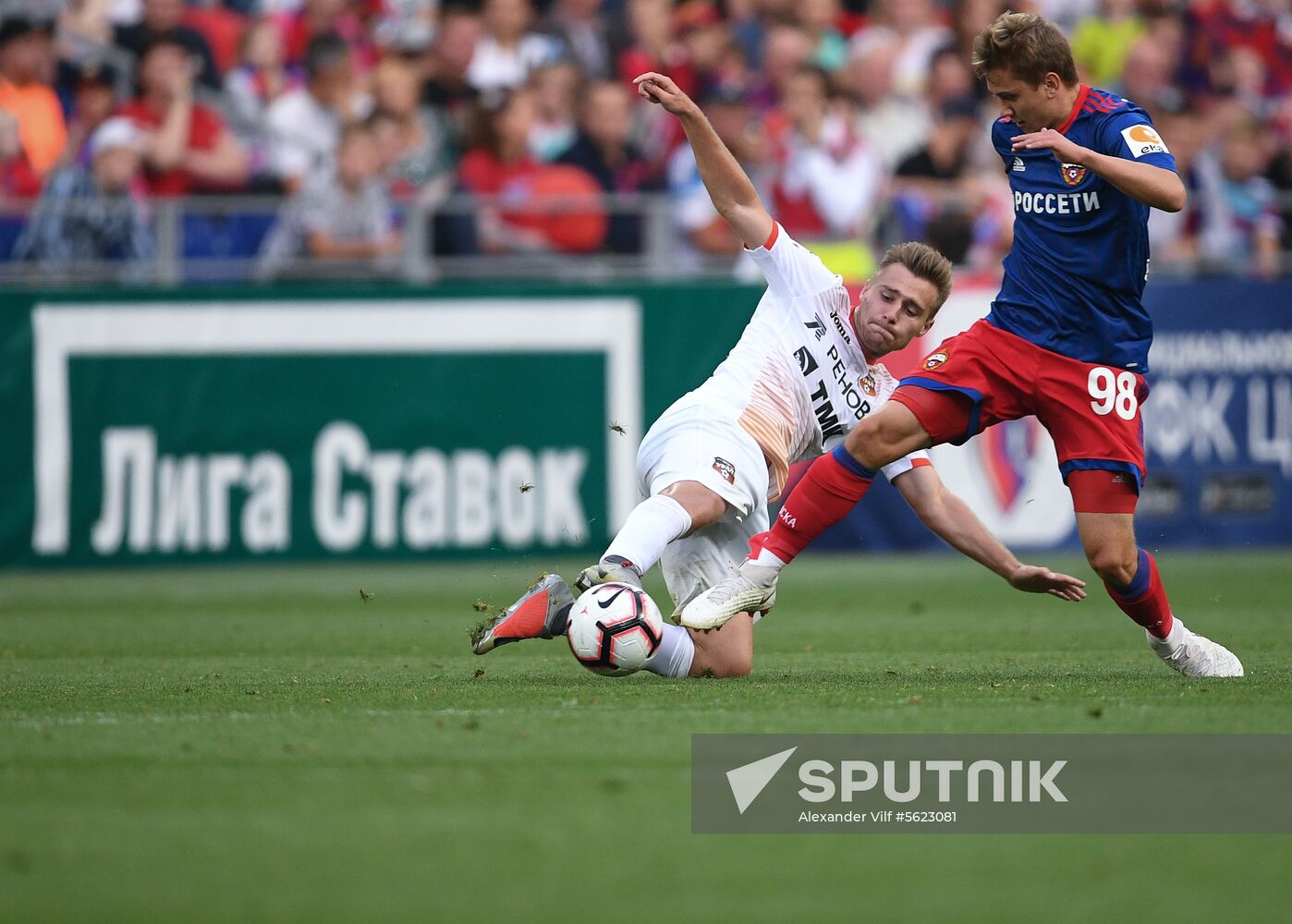 Russian Football Premier League. CSKA vs. Ural