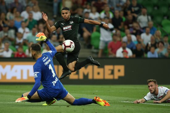 Football. Russian Premier League. Krasnodar vs. Lokomotiv