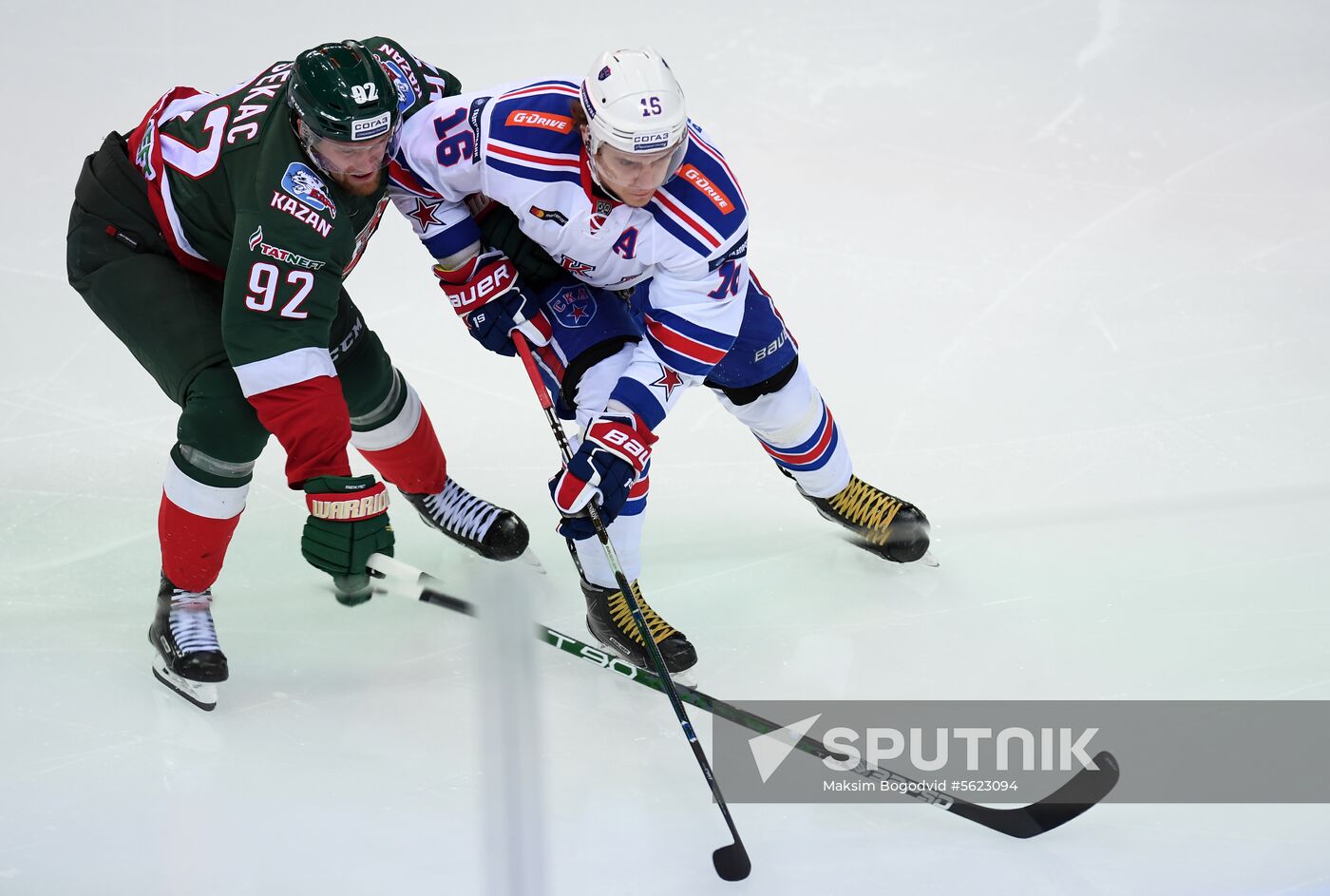 Kontinental Hockey League. Ak Bars vs. SKA