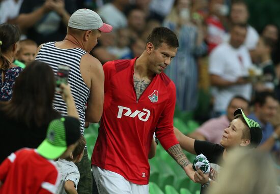 Football. Russian Premier League. Krasnodar vs. Lokomotiv