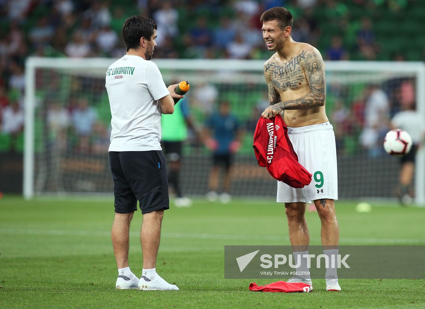 Football. Russian Premier League. Krasnodar vs. Lokomotiv