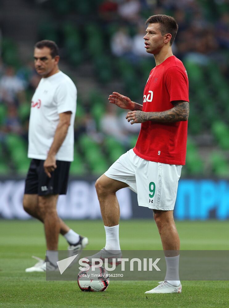 Football. Russian Premier League. Krasnodar vs. Lokomotiv