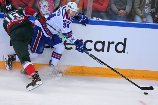 Kontinental Hockey League. Ak Bars vs. SKA