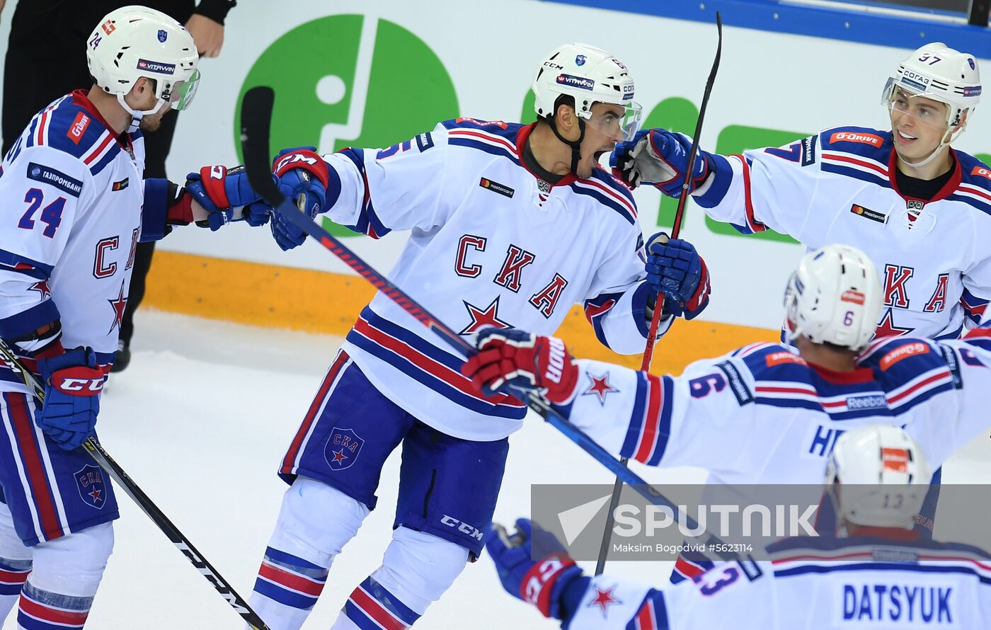 Kontinental Hockey League. Ak Bars vs. SKA