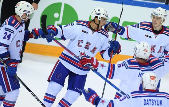 Kontinental Hockey League. Ak Bars vs. SKA
