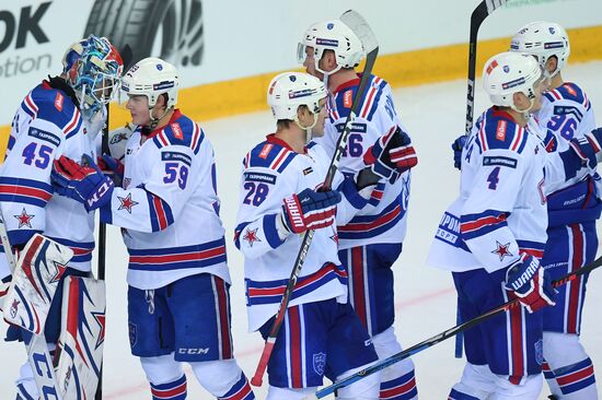 Kontinental Hockey League. Ak Bars vs. SKA