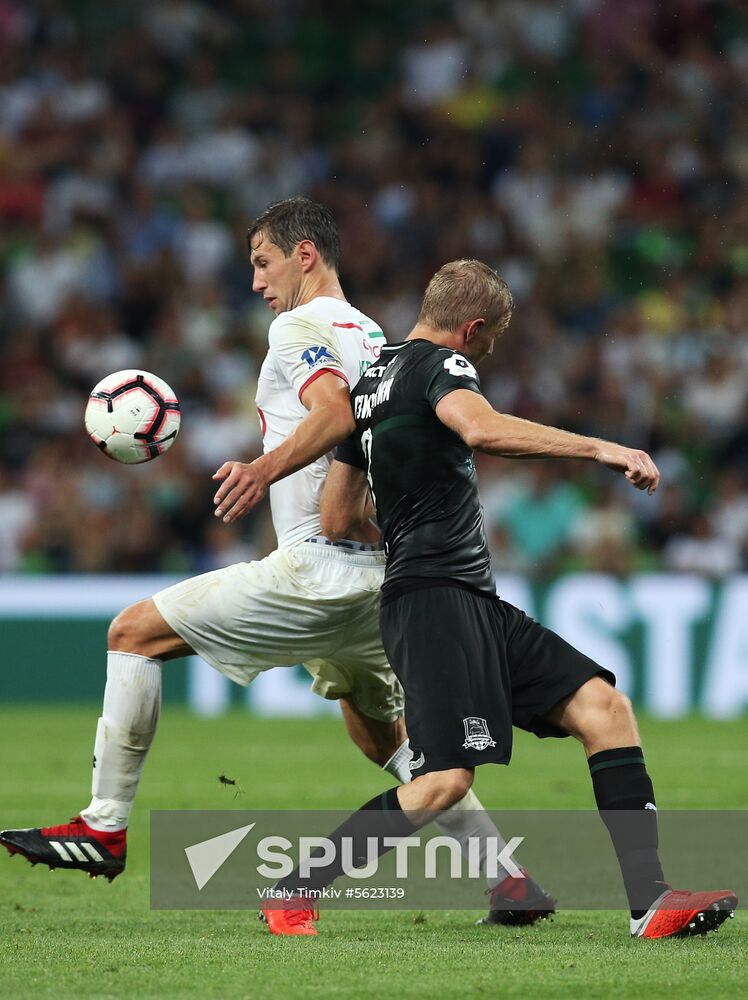 Football. Russian Premier League. Krasnodar vs. Lokomotiv