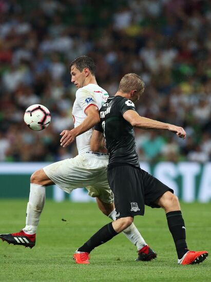 Football. Russian Premier League. Krasnodar vs. Lokomotiv