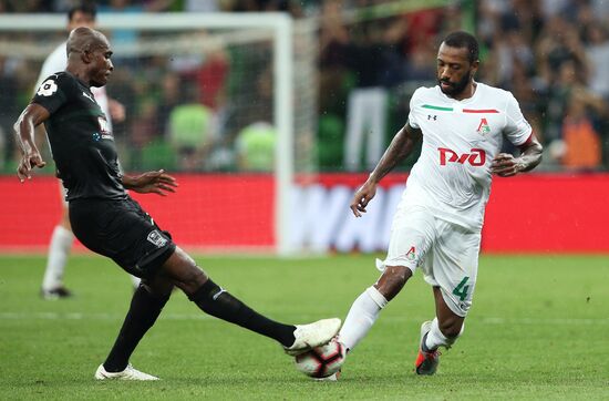 Football. Russian Premier League. Krasnodar vs. Lokomotiv