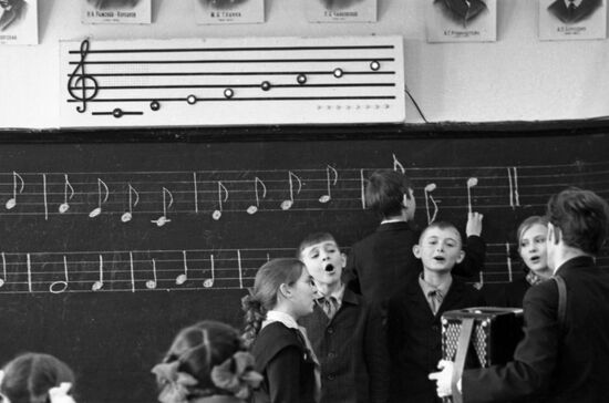 Secondary school in Yaroslavl Region
