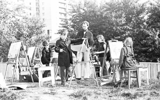 Children's art school in Moscow