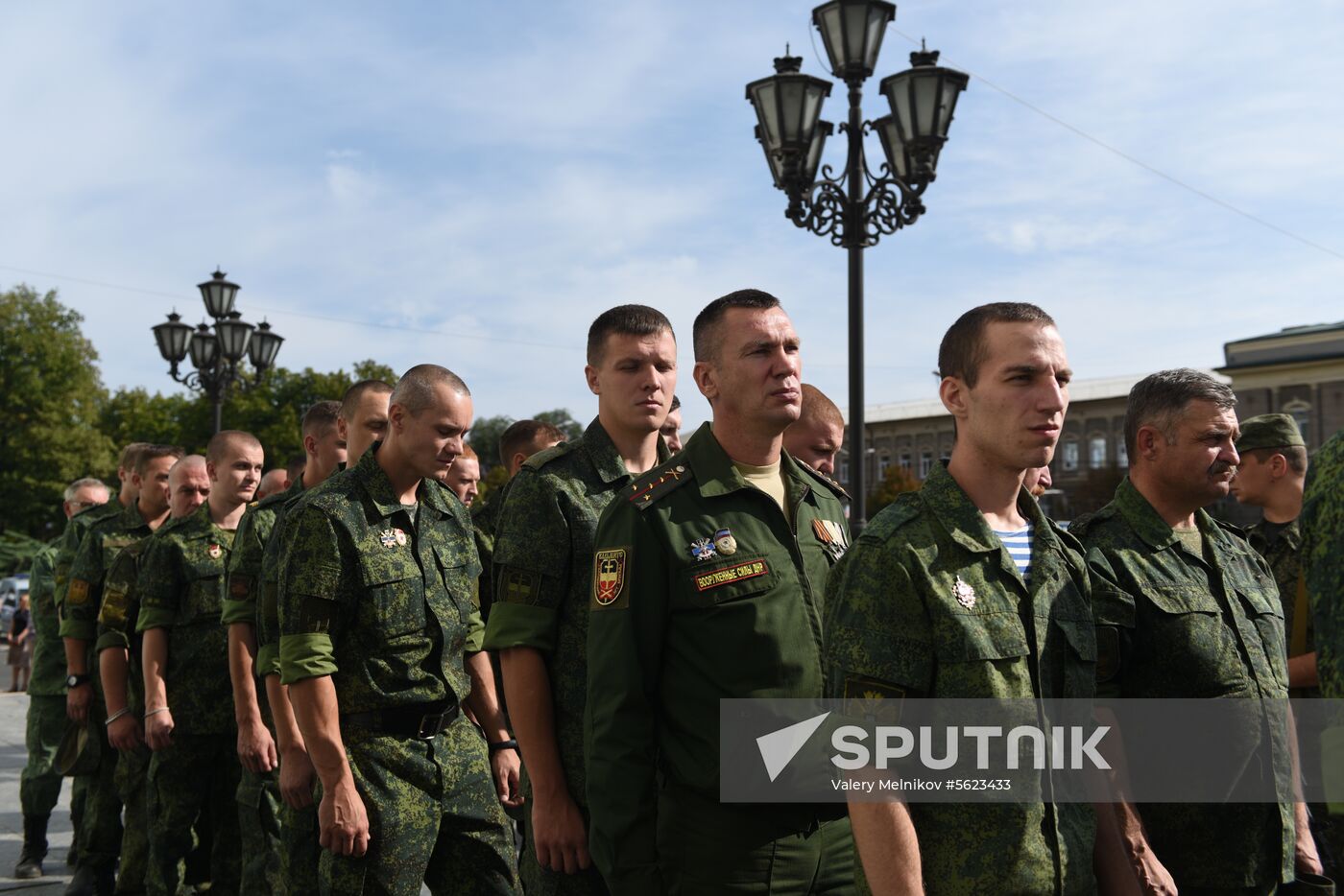 Bidding last respects to Donetsk People's Republic Head Alexander Zakharchenko