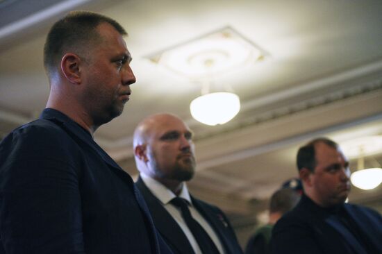 Bidding last respects to Donetsk People's Republic Head Alexander Zakharchenko