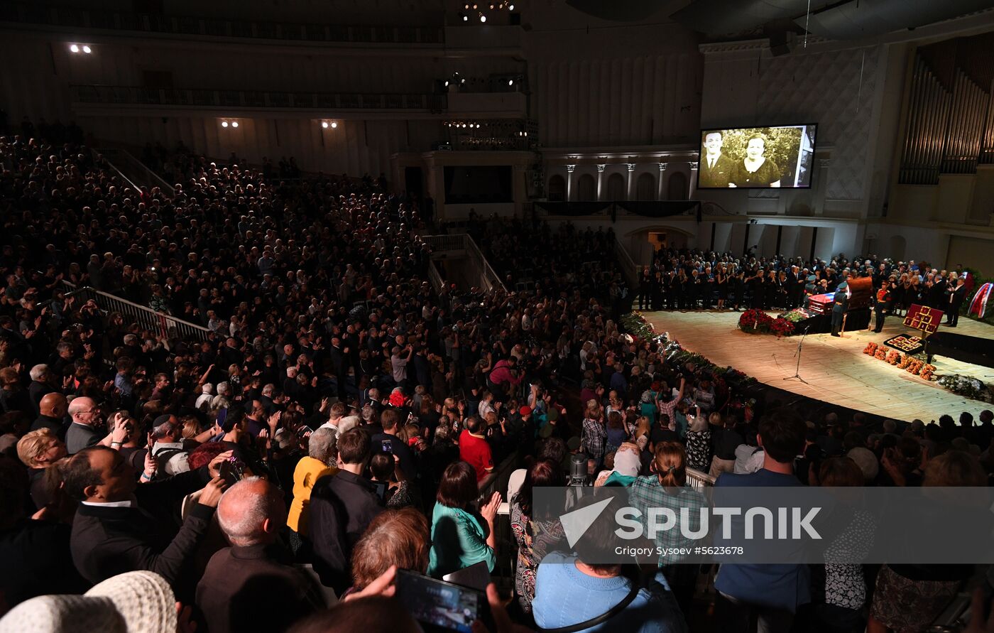 Final farewell to Iosif Kobzon