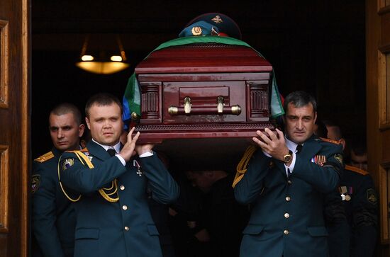 Bidding last respects to Donetsk People's Republic Head Alexander Zakharchenko