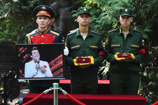 Final farewell to Iosif Kobzon