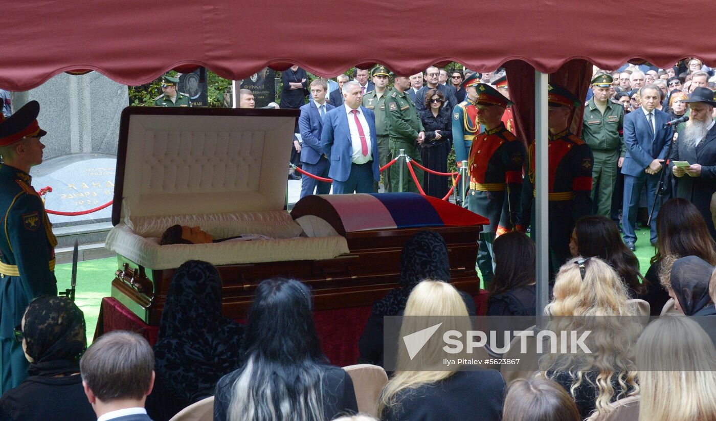 Final farewell to Iosif Kobzon