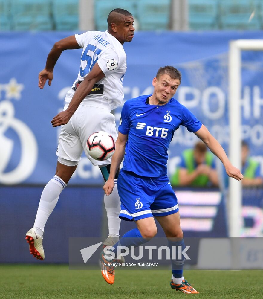 Football. Russian Premier League. Dynamo vs. Orenburg