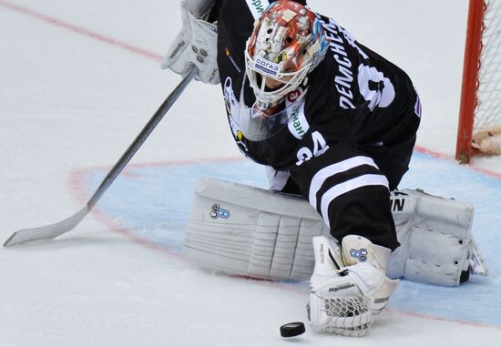 Ice hockey. Kontinental Hockey League. Traktor vs. CSKA