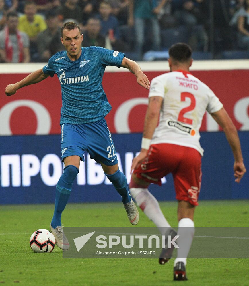 Football. Russian Football Premier League. Zenit vs. Spartak