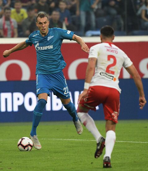 Football. Russian Football Premier League. Zenit vs. Spartak