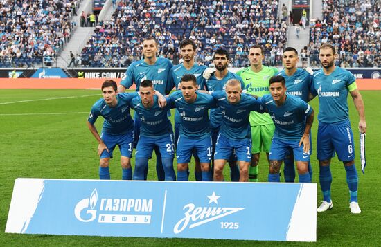 Football. Russian Football Premier League. Zenit vs. Spartak