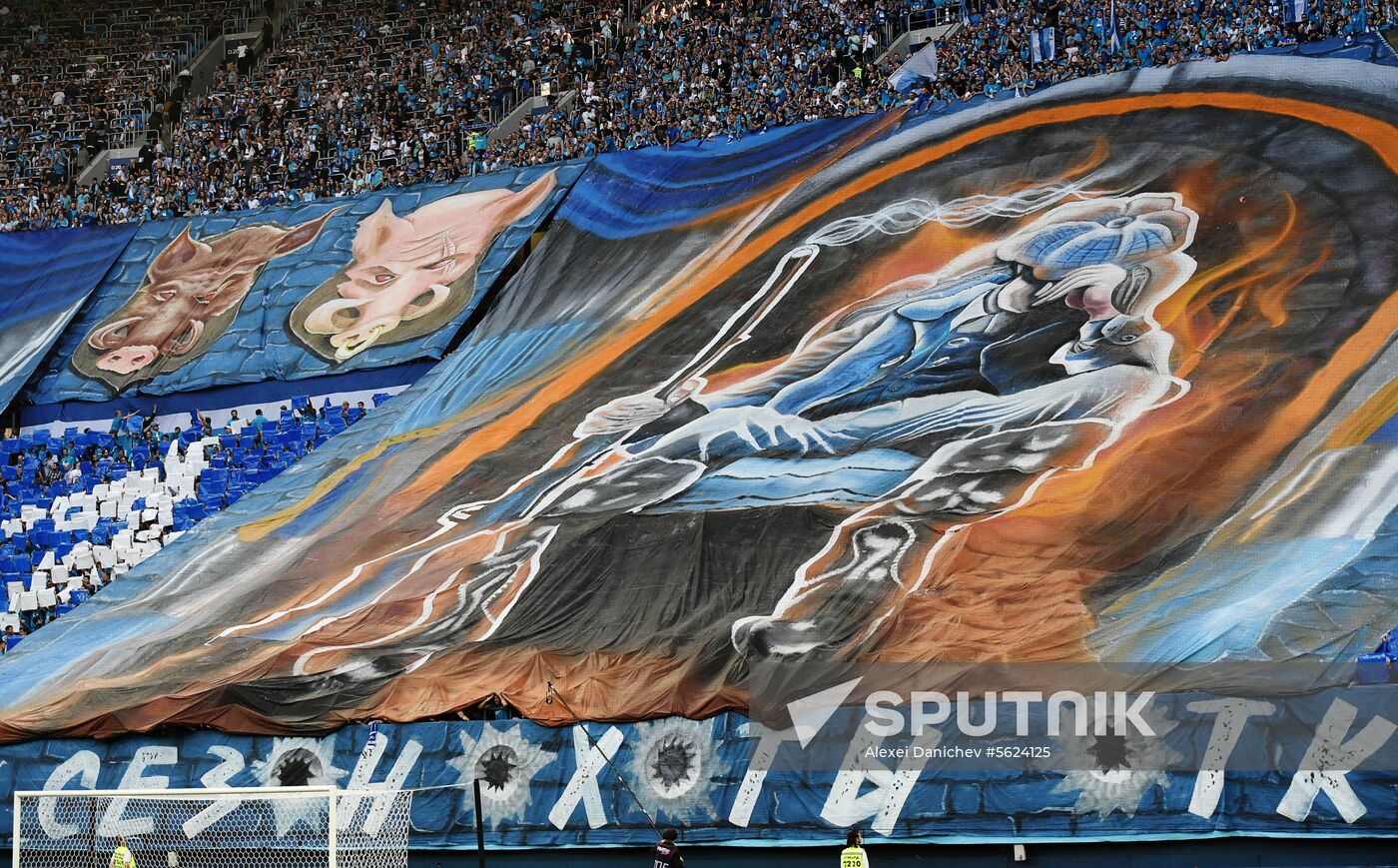 Football. Russian Football Premier League. Zenit vs. Spartak