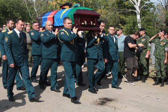 Bidding last respects to Donetsk People's Republic Head Alexander Zakharchenko