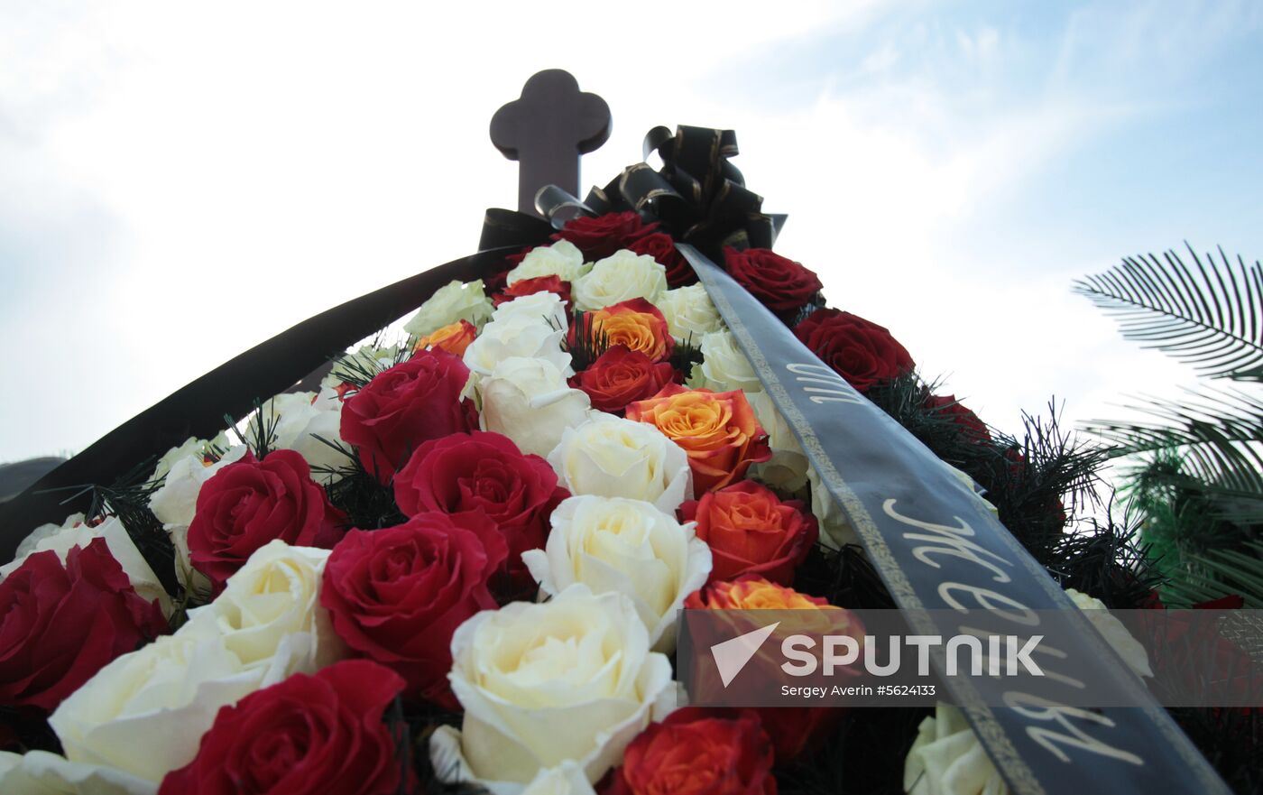 Bidding last respects to Donetsk People's Republic Head Alexander Zakharchenko