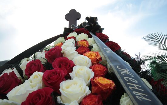 Bidding last respects to Donetsk People's Republic Head Alexander Zakharchenko