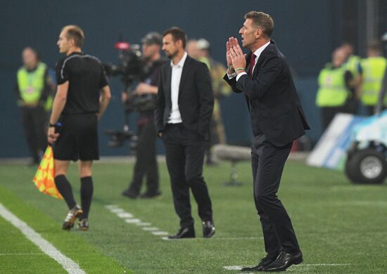 Football. Russian Football Premier League. Zenit vs. Spartak