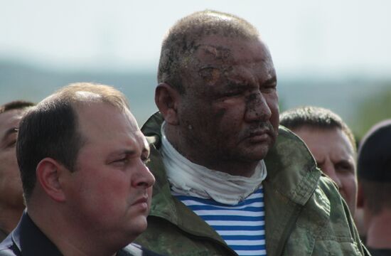 Bidding last respects to Donetsk People's Republic Head Alexander Zakharchenko