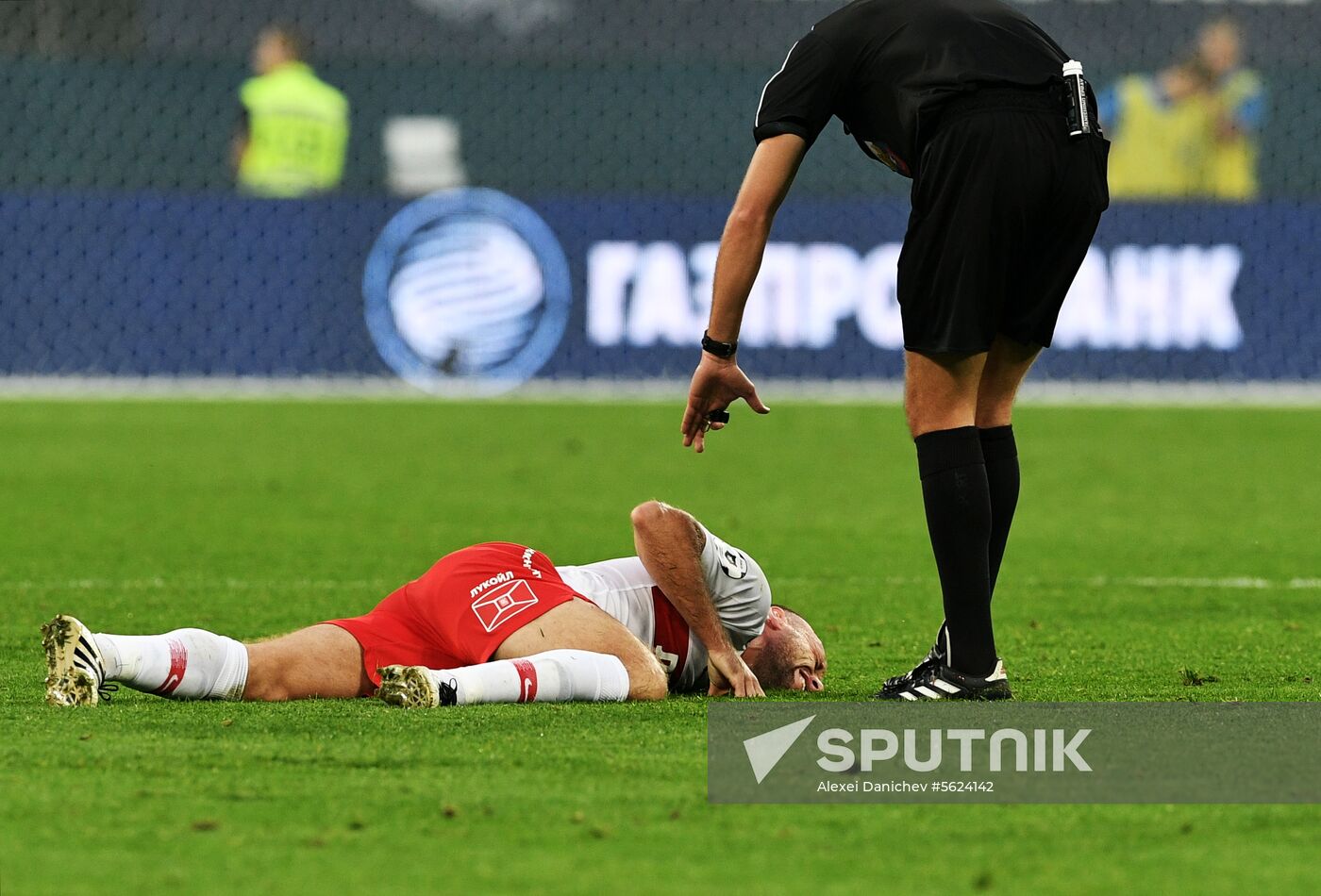 Football. Russian Football Premier League. Zenit vs. Spartak
