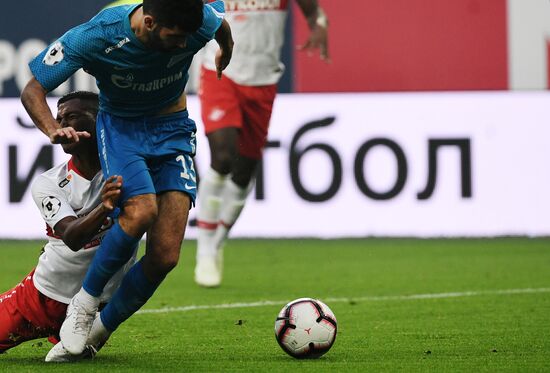 Football. Russian Football Premier League. Zenit vs. Spartak