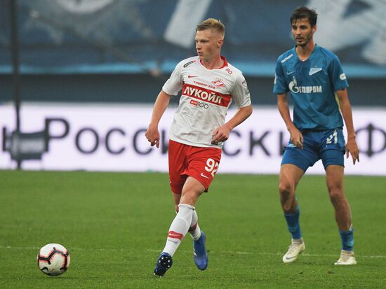 Football. Russian Football Premier League. Zenit vs. Spartak