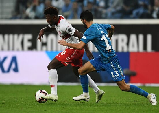 Football. Russian Football Premier League. Zenit vs. Spartak