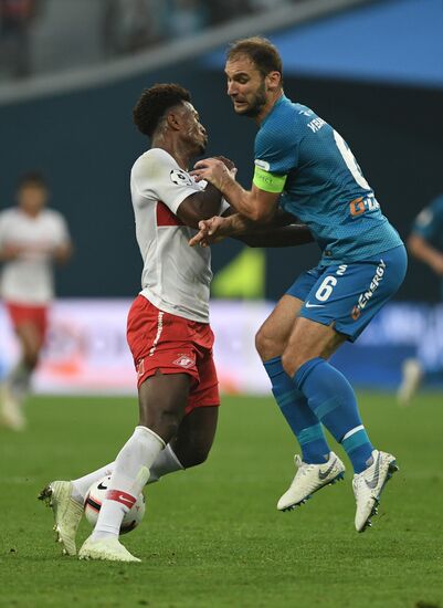 Football. Russian Football Premier League. Zenit vs. Spartak