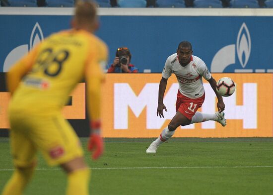 Football. Russian Football Premier League. Zenit vs. Spartak