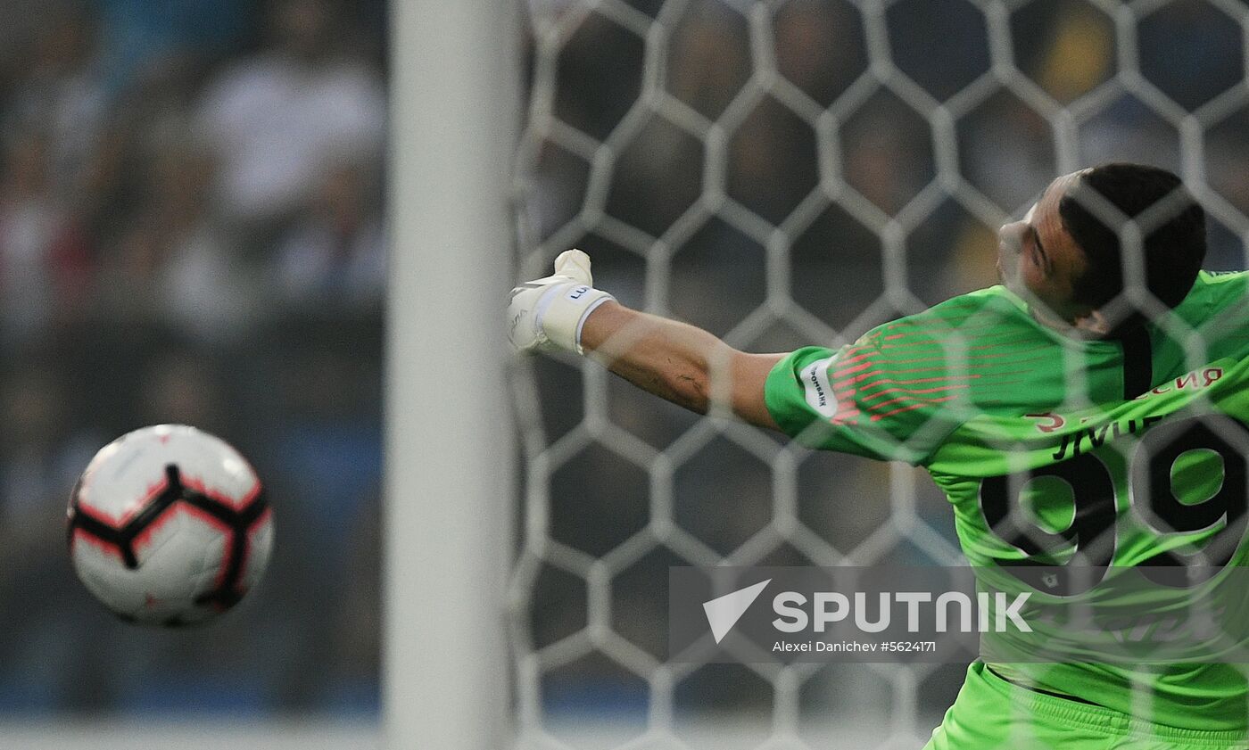 Football. Russian Football Premier League. Zenit vs. Spartak