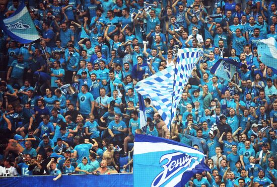 Football. Russian Football Premier League. Zenit vs. Spartak